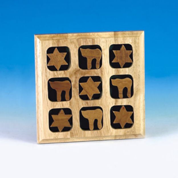 Picture of #318 Wood Tic Tac Toe