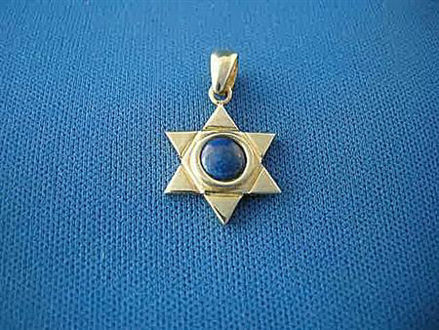 Picture of #G1017 Lapis Star of David