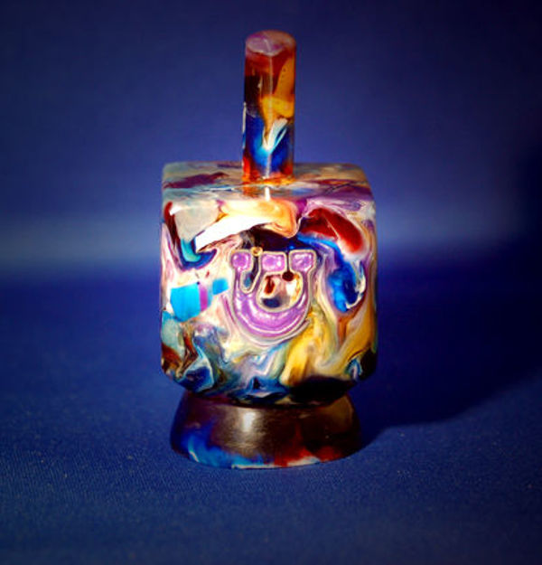 Picture of Classic Swirls Dreidel