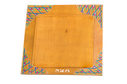 Picture of C101-L Reed Sea  Matzah Plate