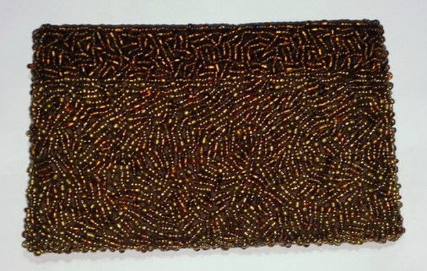 Picture of #B605-07 Beaded Purse Large