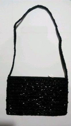 Picture of #B605-16 Beaded Purse Large
