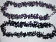 Picture of #B603-09 Gemstone Glass Bead Necklace