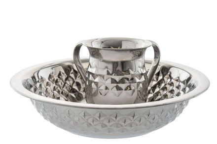 Picture of #5753 Stainless steel Diamond wash cup and bowl