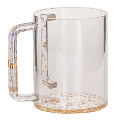 Picture of #7070-G Wash Cup Gold Lucite