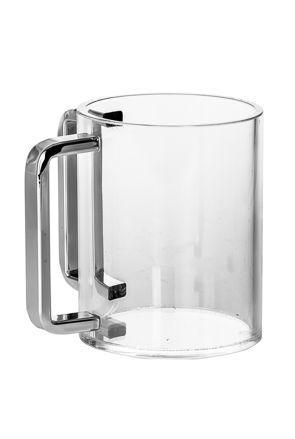 Picture of #7072-S Wash Cup Lucite Silver handles