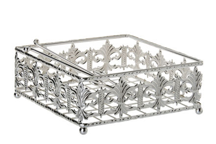 Picture of #15121 Napkin Holder Silver plated