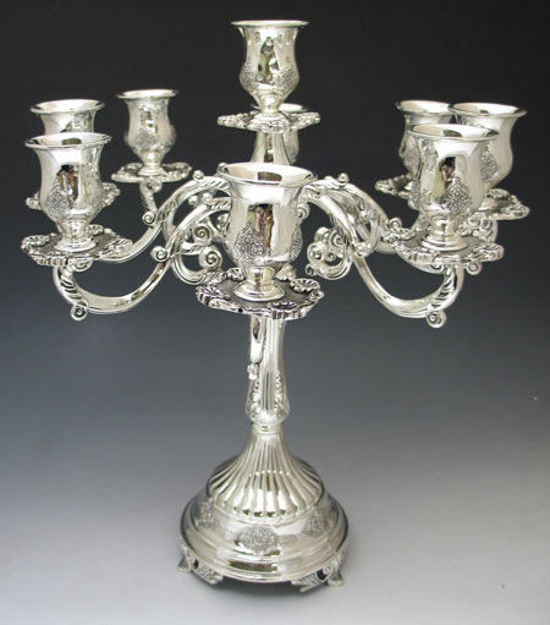 Picture of #805-9 Candelabra Silver Plated 9 branches
