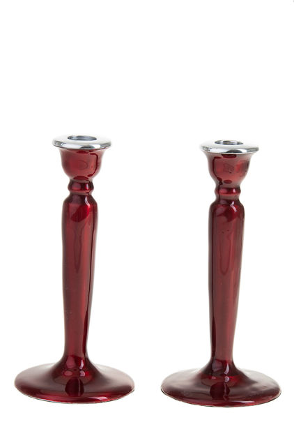 Picture of G100-R Candle Stick Enamel Red