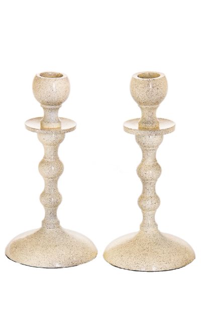 Picture of F110 Metal Ivory Candle Stick
