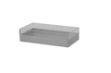 Picture of #1620-S  Napkin Holder Lucite Silver Rectangular