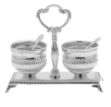 Picture of 3001 Salt and Pepper with handle silver plated