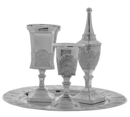 Picture of 4211 Havdallah Set Silver Plated 