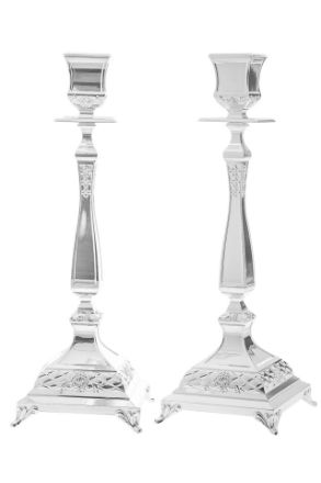 Picture of 2497 Candle Stick Silver Plated Large