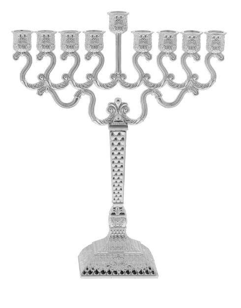 Picture of #884-S Menorah Silver Plated  Small 