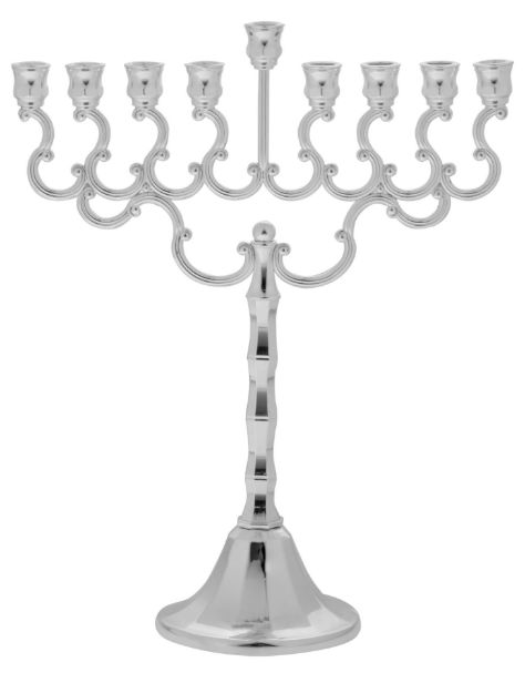 Picture of #1939 Menorah Silver Plated  