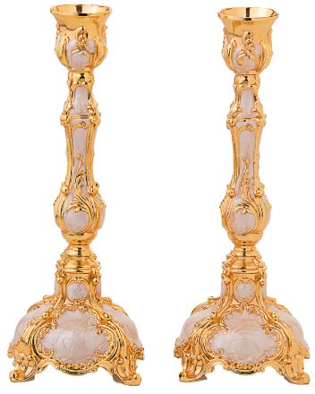 Picture of 2499 Candlestick Enamel Gold 