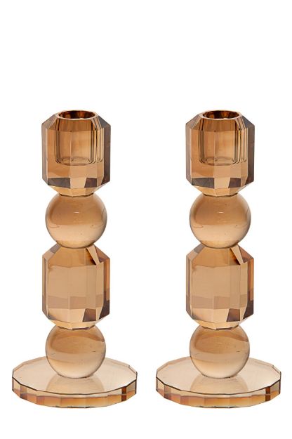 Picture of 695G-S Crystal Candle Stick Gold Small