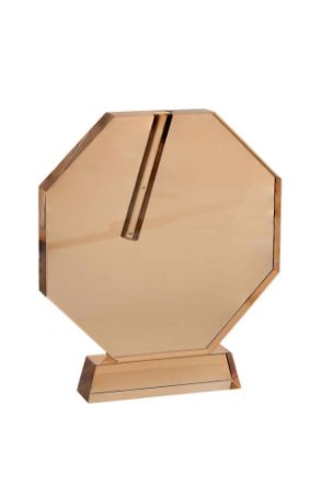Picture of 8473 Vase Crystal Gold  